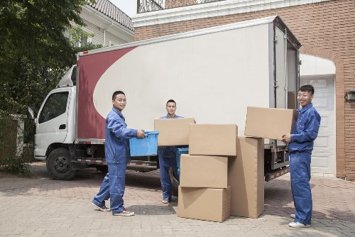 Man With Van Harrowonthehill team preparing items safely for transport