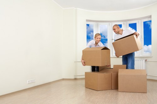 Professional office movers handling access and loading challenges locally