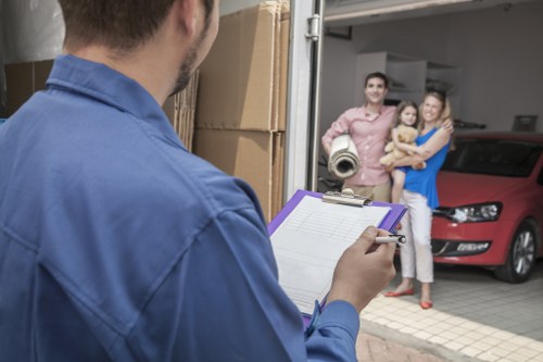 Van transport service for local removals and deliveries