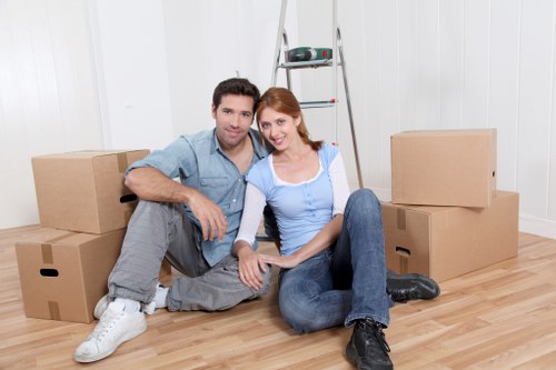 House removal support for flats and period homes in Harrow on the Hill