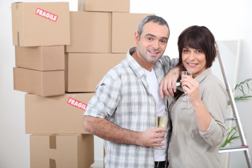 Checklist and packing supplies for a move in Harrow on the Hill